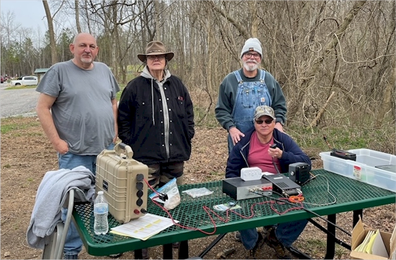 JR KK4CWX, Doc Dave KG4HVQ, Bob KE4QCY, Barry W4NIC