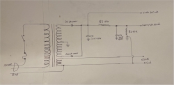 Power supply schematic.