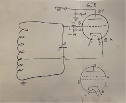Transmitter schematic.